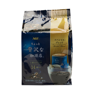 AGF 奢华咖啡店 香醇浓郁挂耳咖啡 8g*14袋