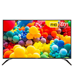 夏普（SHARP）XLED-40SF480A 40英寸 FHD全屏高清 HDR 广色域技术 智能WIFI网络液晶电视机