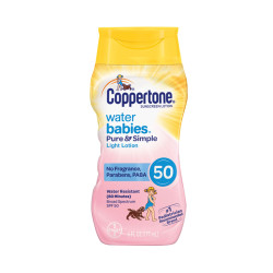 Coppertone 水宝宝纯净轻薄防晒霜spf50