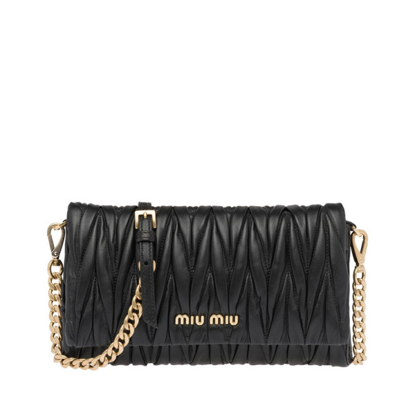 miu miu 缪缪 5bh080-n88 matelassé 软羊革迷你链条包