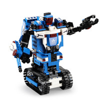 双鹰 C51038 原装智力变形机器人 604颗粒