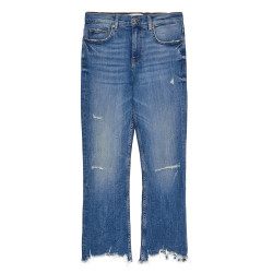 ZARA 06840044400  高腰紧身牛仔裤 