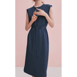优衣库 UNIQLO 优衣库 426029 女士圆领连衣裙