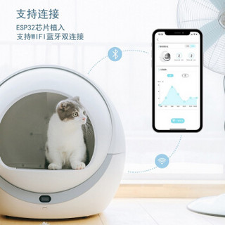 petree WiFi版petree全自动猫厕所猫砂盆封闭式猫沙盆防外溅