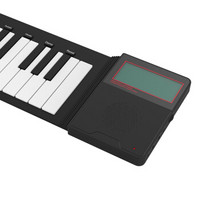 诺艾（iword）S5088黑手卷电子钢琴88键专业版便携式初学者成人折叠软键盘加厚入门大屏