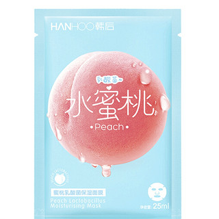 Hanhoo 韩后 桃子乳酸菌补水面膜 1片