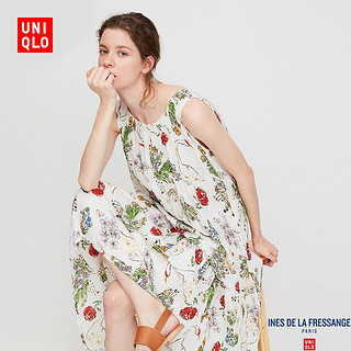 UNIQLO 优衣库 423194 女士打褶连衣裙