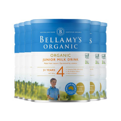 BELLAMY'S 贝拉米 有机幼儿配方奶粉 4段 900g*6罐