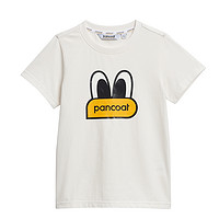 PANCOAT 盼酷 儿童纯棉圆领短袖套头T恤