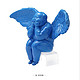 稀奇限量雕塑摆件瞿广慈作品《彩虹天使-虹》 蓝