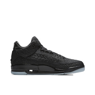 Jordan Brand Air Jordan 3 儿童休闲运动鞋 灰绿编织/夜光底 42.5