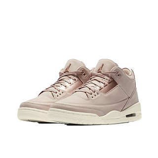 Jordan Brand Air Jordan 3 儿童休闲运动鞋 AH7859-205 玫瑰金 39