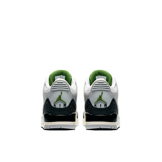 Jordan Brand Air Jordan 3 儿童休闲运动鞋136064-006叶绿素 44.5