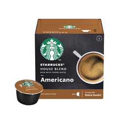 Starbucks 星巴克 胶囊咖啡  特选综合美式黑咖啡(大杯) 102g *6件