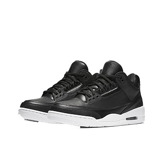 Jordan Brand Air Jordan 3 儿童休闲运动鞋 剁手星期一/黑白(2016) 38