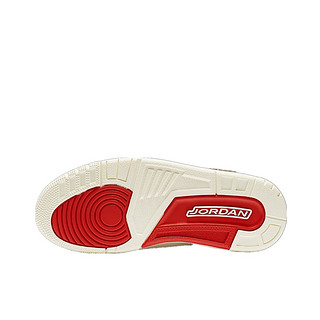 Jordan Brand Air Jordan 3 儿童休闲运动鞋 黑红飞线 37.5