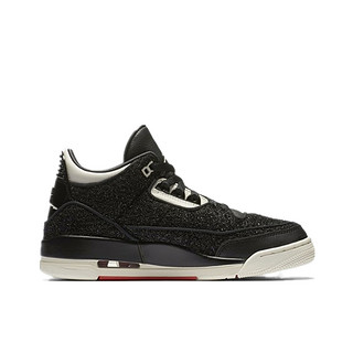 Jordan Brand Air Jordan 3 儿童休闲运动鞋 黑色亮点 36