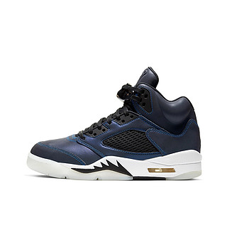 NIKE 耐克 Air Jordan 5 篮球鞋 油灰/黑白 35.5