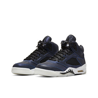 NIKE 耐克 Air Jordan 5 篮球鞋 油灰/黑白 35.5