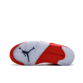 NIKE 耐克 Air Jordan 5 篮球鞋 红麂皮 35.5