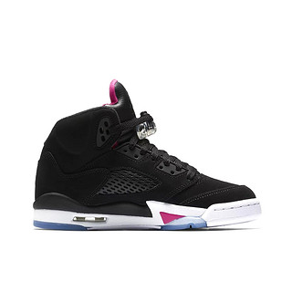 NIKE 耐克 Air Jordan 5 篮球鞋 黑粉色 38