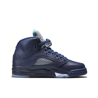 NIKE 耐克 Air Jordan 5 篮球鞋 午夜蓝 44.5