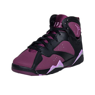 NIKE 耐克 Air Jordan 7 篮球鞋 442960-009 黑紫 40