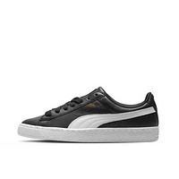 PUMA 彪马 Puma Basket Classic 运动板鞋 黑色白底 44.5