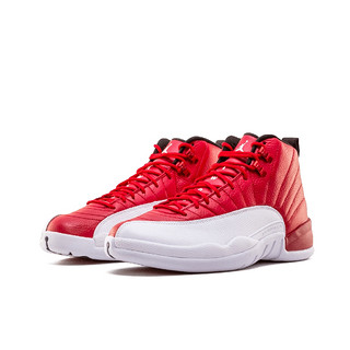 NIKE 耐克 Air Jordan 12 篮球鞋130690-600 白红 38.5