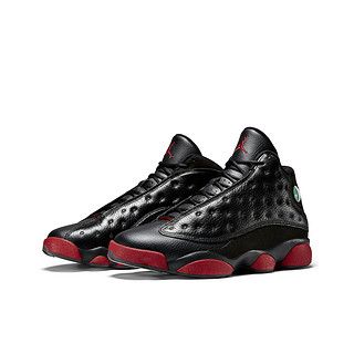 NIKE 耐克 Air Jordan 13 篮球鞋 黑红 41