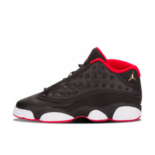 NIKE 耐克 Air Jordan 13 篮球鞋 黑红Low 42.5