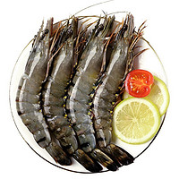 农谣人 越南进口黑虎虾 净重650-700g *2件