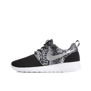 nike 耐克 nike roshe one 运动板鞋 黑灰蛇纹 36