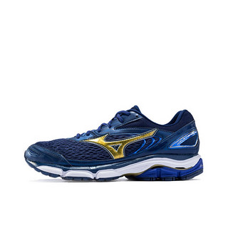 Mizuno 美津浓 Mizuno Wave Inspire 13 跑鞋 蓝金色 39