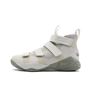 NIKE 耐克 Nike LeBron Soldier 11 篮球鞋 灰白 42