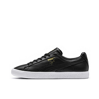 PUMA 彪马 Puma Clyde 运动板鞋 黑金 37