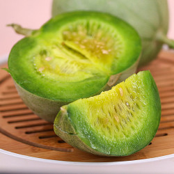 新鲜绿宝甜瓜当季时令孕妇水果甜瓜绿宝石