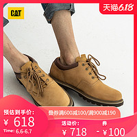 CAT/卡特男鞋圆头设计舒适轻便透气低帮休闲鞋皮鞋男专柜同款 *2件