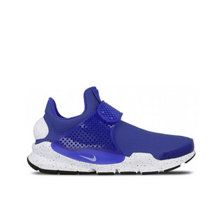 NIKE 耐克 Sock Dart 中性跑鞋 881186-400 蓝色皮面 35.5