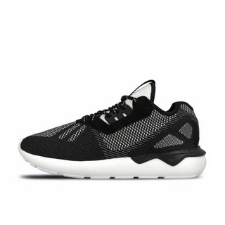 adidas 阿迪达斯 adidas Originals Tubular Runner 跑鞋 黑白编织 41