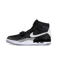 NIKE 耐克 Air Jordan Legacy 312 篮球鞋 黑白灰合体 47.5