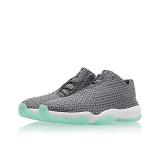 NIKE 耐克 Air Jordan Future 篮球鞋 灰白绿 44