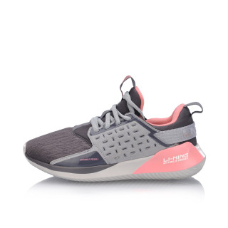 lining李宁赤霄系列跑鞋arhn079跑鞋灰粉355