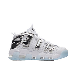 NIKE 耐克 Nike Air More Uptempo 篮球鞋 液态银 39