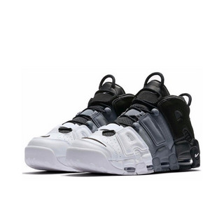 NIKE 耐克 Nike Air More Uptempo 篮球鞋 921948-002 白灰黑 36