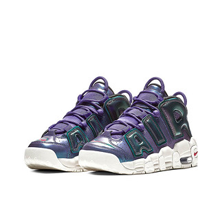 NIKE 耐克 Nike Air More Uptempo 篮球鞋922845-500 电光紫 39