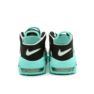 NIKE 耐克 Nike Air More Uptempo 篮球鞋 蒂芙尼蓝/黑色 35.5