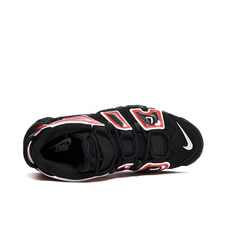 NIKE 耐克 Nike Air More Uptempo 篮球鞋 黑红/镭射 44.5