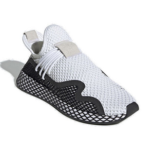 adidas 阿迪达斯 adidas Deerupt S 运动板鞋 黑白 42.5