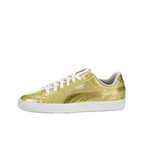 PUMA 彪马 Puma Basket Classic 运动板鞋 金色 37.5